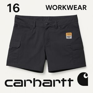 Carhartt Women's Dark Gray Cargo Shorts